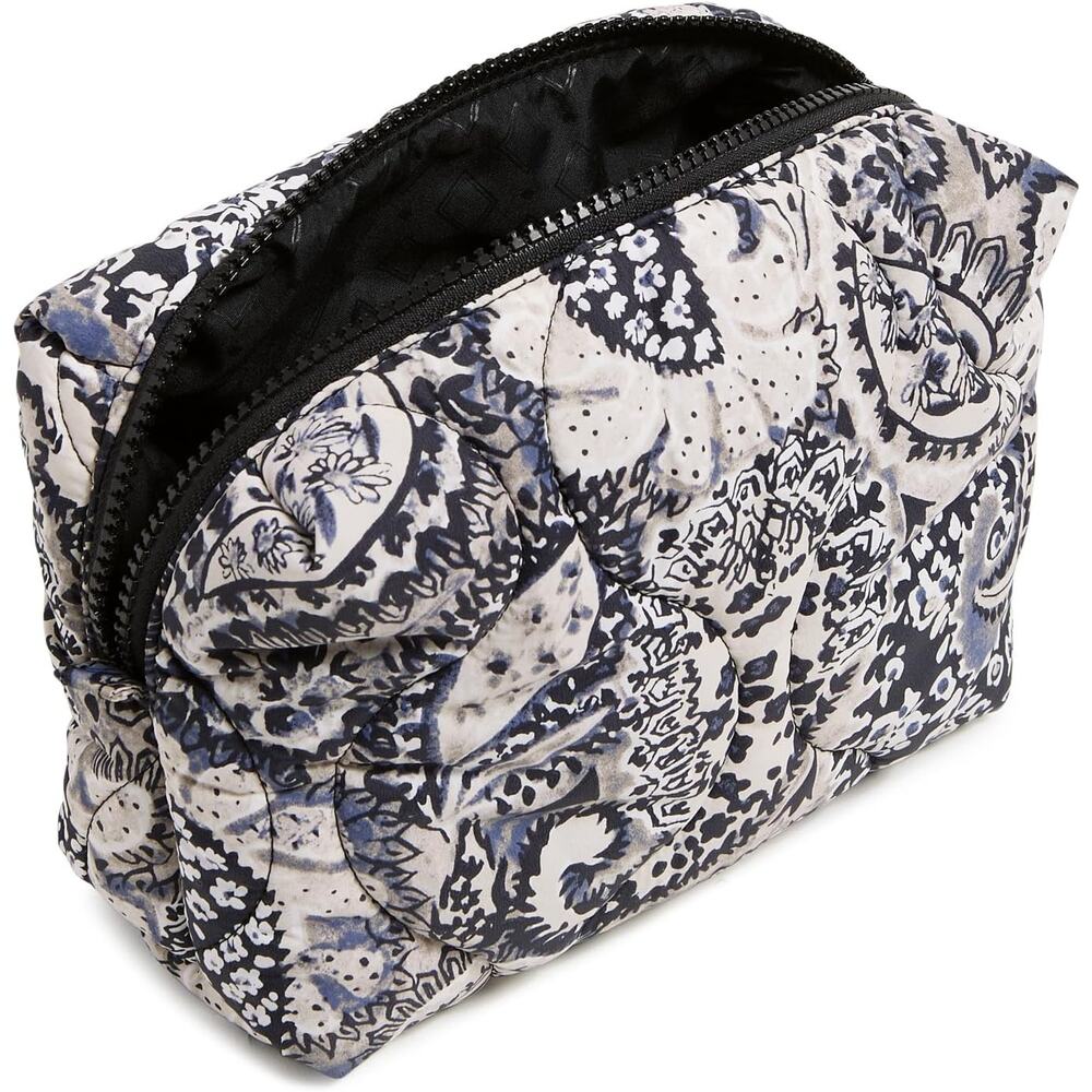 Vera Bradley  Featherweight Med. Cosmetic Makeup Bag, Stratford Paisley NWT